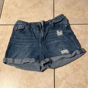 Abound high rise jean shorts